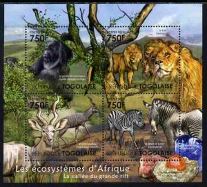 Togo 2011 Ecosystem of Africa - The Great Rift perf sheet...