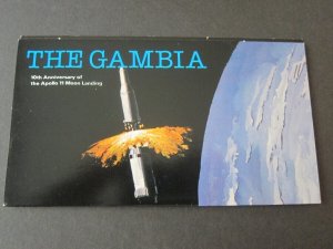 Gambia 1979 Sc 403a Booklet space set MNH