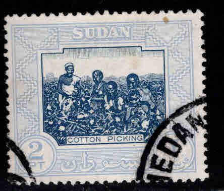 SUDAN Scott 105 Cotton Picking tamp 1951