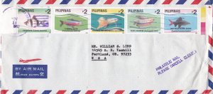 Philippines # 2553, Fish Strip of Fie on cover,