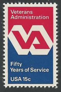 US #1825, Veterans Admin., MNH*-