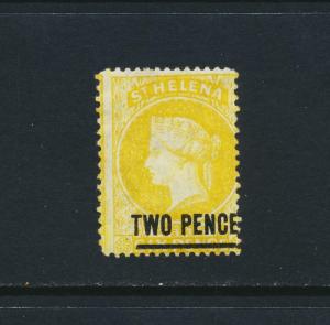 ST HELENA 1876, 2d PERF 14x12½, VF MINT SG#22 CAT£140 $182 (SEE BELOW)