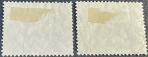 GERMANY # 463-464--USED--COMPLETE SET--1935