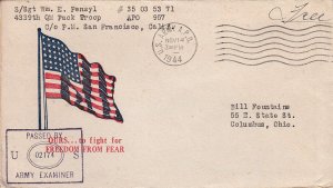 United States A.P.O.'s Soldier's Free Mail 1944 U.S. Army A.P.O. [957] Schofi...