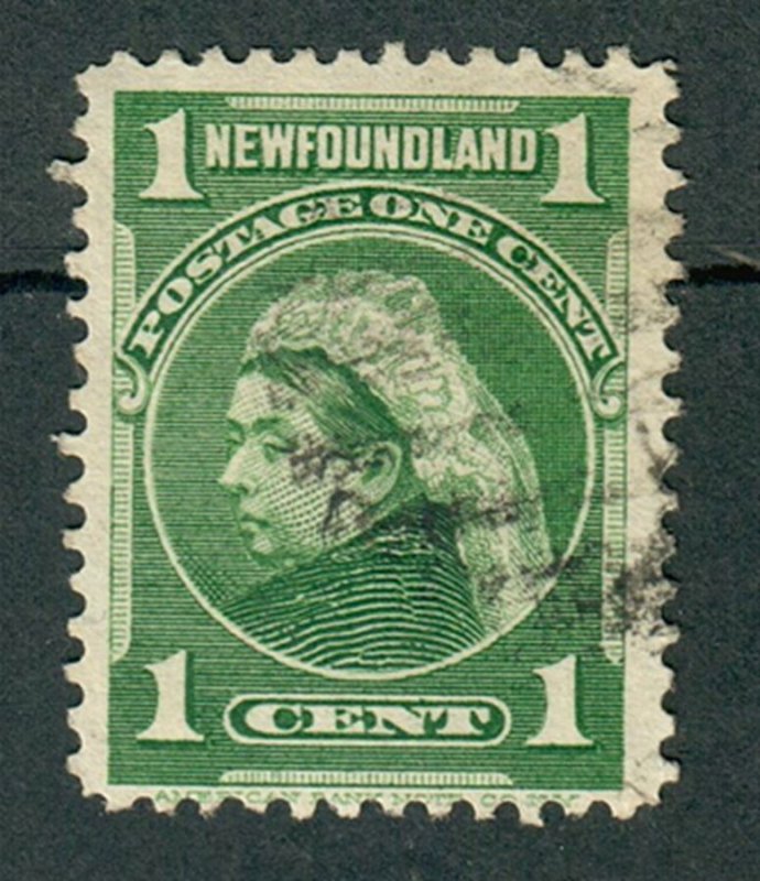 Newfoundland #80 used single