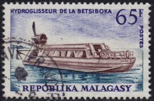 Madagascar - 1966 - Scott #378 - used - Hydrofoil