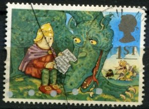 Great Britain Sc#1542 Used, 1st multi, Greetings Stamps 1994 - Messages (1994)