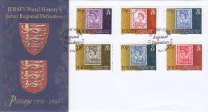 Jersey 2010 Regional Stamps Set of 6, on official FDC