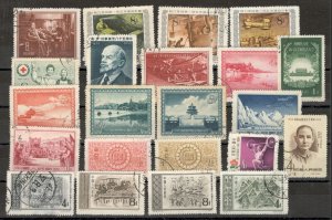 CHINA - LOT OF 49 STAMPS  (100)
