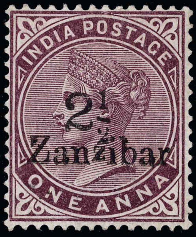 Zanzibar Scott 19D Gibbons 24D Mint Stamp