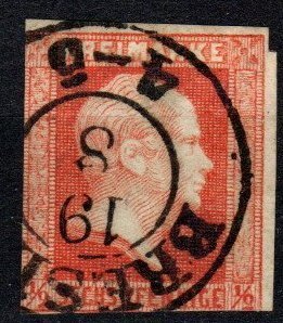 Prussia #10 F-VF Used  CV $160.00 (X2195)