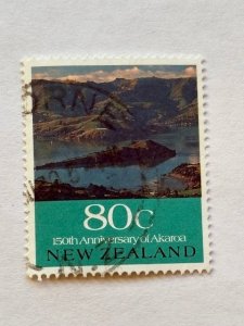 New Zealand – 1990 – Single “Geographic Area” Stamp – SC# 993 – Used
