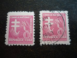 Stamps - Cuba - Scott# RA21 - Mint Hinged & Used Single Stamps
