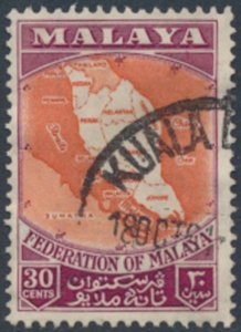 Federation  of Malaya  SC# 83 Used  see details & scans