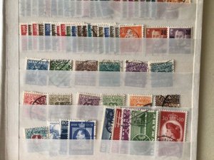 Denmark  mounted mint & used stamps A10251