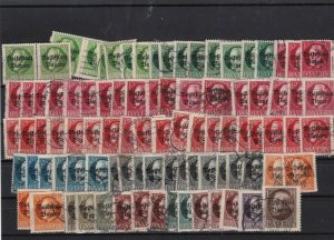 bavaria 1919 overprint  stamps cat £350+  ref 12396