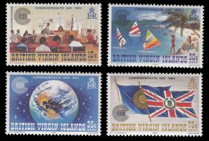 Virgin Islands 442 - 445 MNH