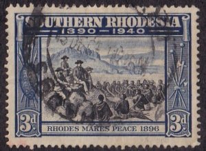 Southern Rhodesia #60 Used
