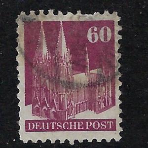 Germany AM Post Scott # 654, used