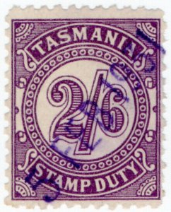 (I.B) Australia - Tasmania Revenue : Stamp Duty 2/6d (1925)