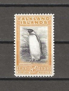 FALKLAND ISLANDS 1933 SG 136a MNH CERT