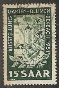 Saar 229, used, 1951, (s96)