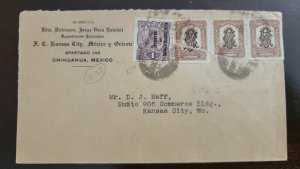 O) 1901 MEXICO,  VILLA MONOGRAM, GOBIERNO CONSTITUCIONALISTA, INDEPENDENCE OF ME