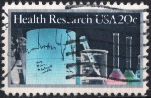 SC#2087 20¢ Health Research Single (1984) Used