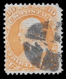 U.S. Scott #100 / $950 - 30d “F. Grill”, Used, Fine