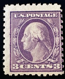 US Scott #333 Bright Violet F M OG HR