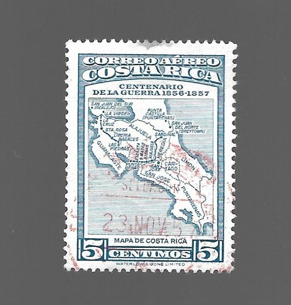 Costa Rica 1957 - Scott #C256 *