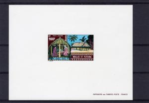 Wallis and Futuna Islands 1978 Sc#C83 Christmas (1) DELUXE SS  MNH VF