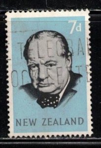 NEW ZEALAND Scott # 371 Used - Sir Winston Churchill