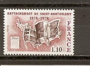 France 1587 MNH