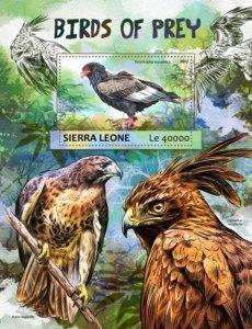 Sierra Leone - 2017 Birds of Prey - Stamp Souvenir Sheet - SRL17316b
