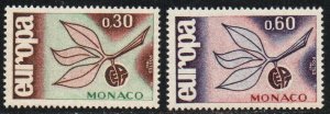 Monaco Sc #616-617 Mint Hinged