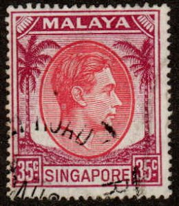 Singapore  #15, Used, CV $2.50