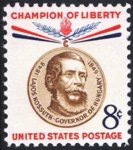 SC#1118 8¢ Champion of Liberty: Lajos Kossuth (1958) MNH