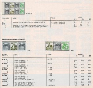 Germany 1980, Michel# HBl. 27 used