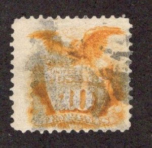 US #116 Ten Cent F/U  ~jm-1715