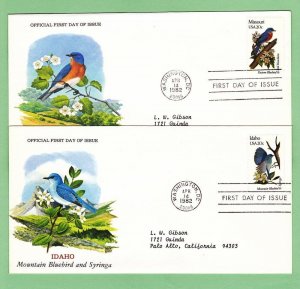 The Official Birds & Flowers of Our Fifty States First Day Cover Collection