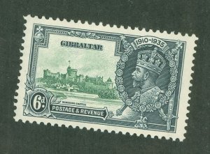 Gibraltar #102 Unused Single