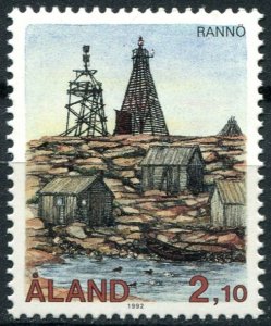 Finland Åland Islands Sc#64 MNH, 2.10m multi, Lighthouses (1992)