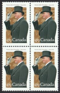 HISTORY * GOVERNOR GENERAL HNATYSHYN = Canada 2004 #2024 MNH BLOCK of 4