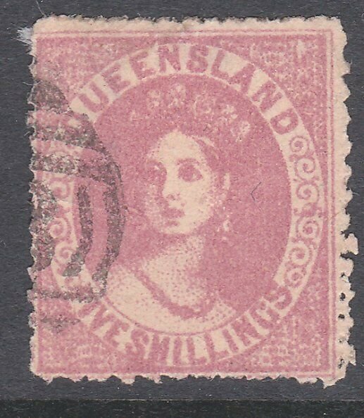 QUEENSLAND  An old forgery of a classic stamp...............................C809