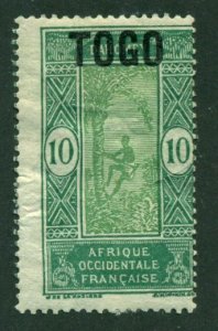 Togo 1921 #197 MDG SCV(2024)=$0.35