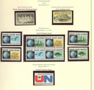 U.S. #SET/MIXED CONDITION 