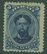 US Hawaii SC#32 King Kamehameha V, 2c, MH