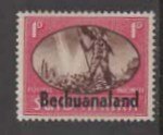 Bechuanaland # 137b  WW-II Peace Issue -  1d. AFRIKAANS   (1) VLH Unused