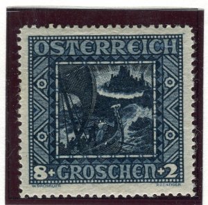 AUSTRIA; 1926 early Charity Pictorial issue fine Mint hinged 8g. value